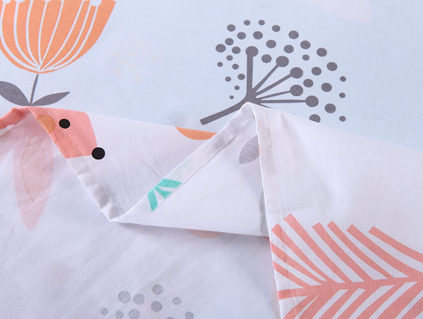 100% Cotton Sheets Kids Twin Sheets for Kids Girls Boys Teens Children Sheets Bed Sheets for Kids Deer Sheet (Full)